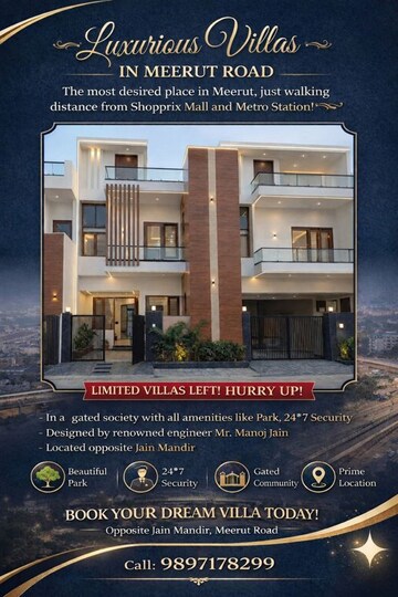Master Plan in 4 BHK Villa at Surya Palace Colony – for Sale