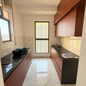 Kitchen in 1 BHK Apartment at Raymond Realty Phase II, Swastik Garden – for Rent