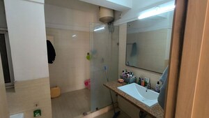 Bathroom in 3.5 BHK Apartment at DLF New Town Heights II, Sector 86 – for Rent