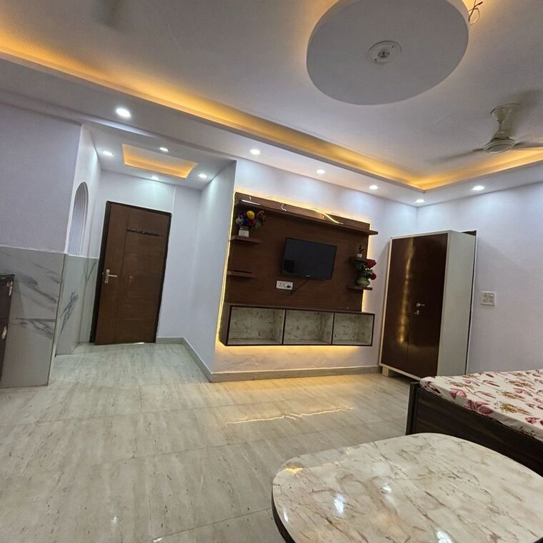 Bedroom, saket 1 RK 400 Sq.Ft. Builder Floor In Saket Delhi 10060375