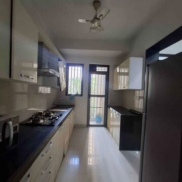 Kitchen in 2 BHK Apartment at Lodha Luxuria Priva, Majiwada – for Rent