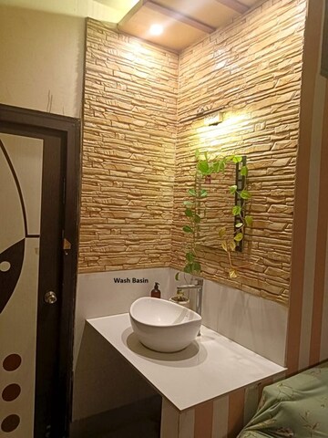 Bathroom in 2 BHK Apartment at Chinar Park – for Sale