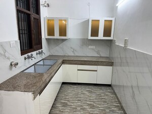Kitchen in 3 BHK Builder Floor at Dhakoli – for Rent