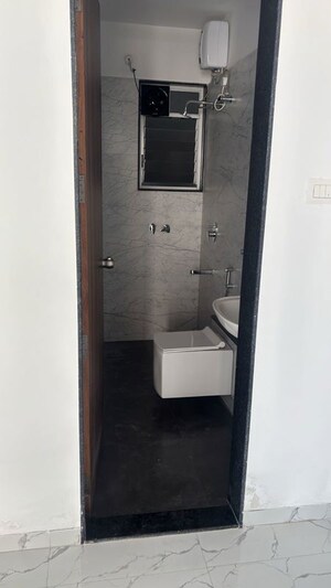 Bathroom in 2 BHK Apartment at Shitole Height, Warje – for Rent