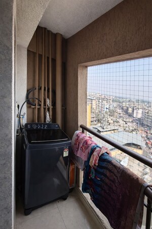 Balcony in 1 BHK Apartment at Ekveera Chandrangan Residency, Diva – for Sale