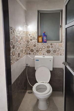 Bathroom in 1 BHK Apartment at Ekveera Chandrangan Residency, Diva – for Sale