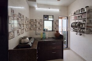 Kitchen in 1 BHK Apartment at Ekveera Chandrangan Residency, Diva – for Sale
