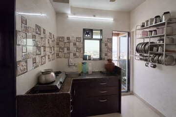 Kitchen in 1 BHK Apartment at Ekveera Chandrangan Residency, Diva – for Sale