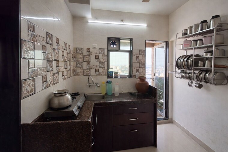 Kitchen, ekveera-chandrangan-residency 1 Bedroom 410 Sq.Ft. Apartment In Diva Thane 10060458