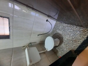 Bathroom in 1 BHK Apartment at Squarefeet Imperial Square, Ghodbunder Road – for Rent