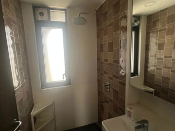 Bathroom in 2 BHK Apartment at Lodha Parkside, Worli – for Rent
