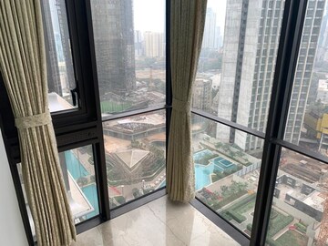 Balcony in 2 BHK Apartment at Lodha Parkside, Worli – for Rent