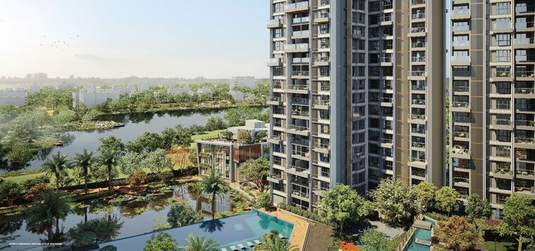 Exterior View, godrej-blue 3 Bedroom 1873 Sq.Ft. Apartment In B L Saha Road Kolkata 10060519