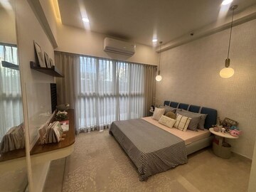 Living Room in 3 BHK Apartment at Godrej Blue, B L Saha Road – for Sale