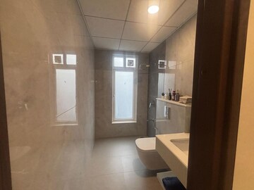 Attached Bathroom in 4 BHK Apartment at Godrej Blue, B L Saha Road – for Sale