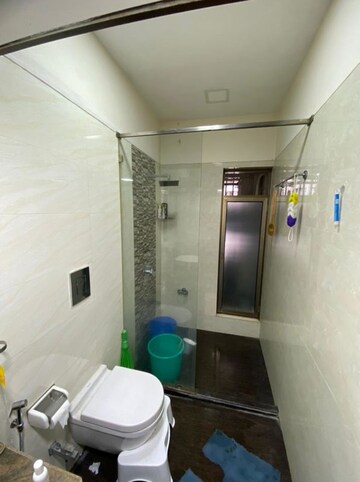 Bathroom in 2 BHK Apartment at Prabhadevi CHS, Prabhadevi – for Rent