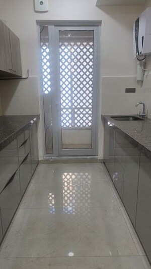 Kitchen in 2 BHK Apartment at Piramal Vaikunth, Balkum Pada – for Rent