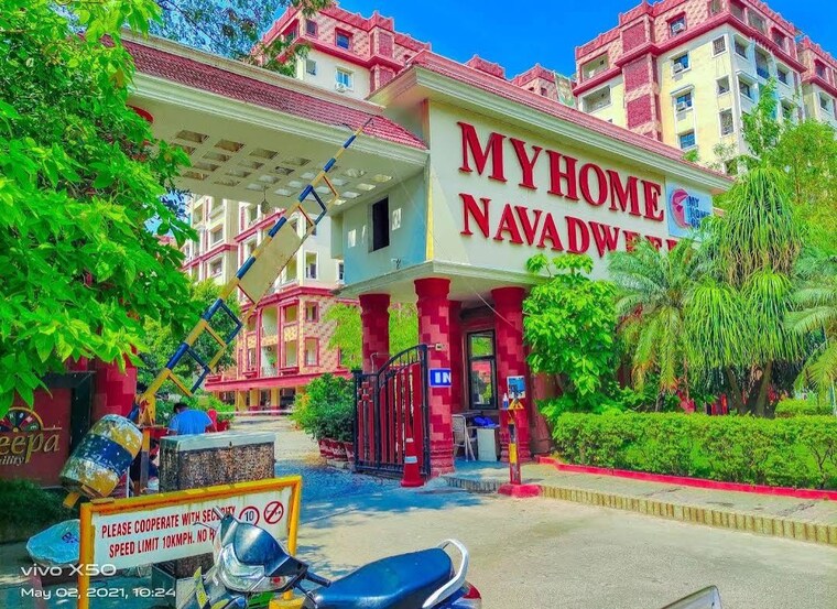 Exterior View, my-home-navadweepa 3 Bedroom 1982 Sq.Ft. Apartment In Madhapur Hyderabad 10060543