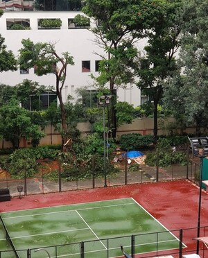 Swimming Pool in 3 BHK Apartment at My Home Navadweepa, Madhapur – for Sale