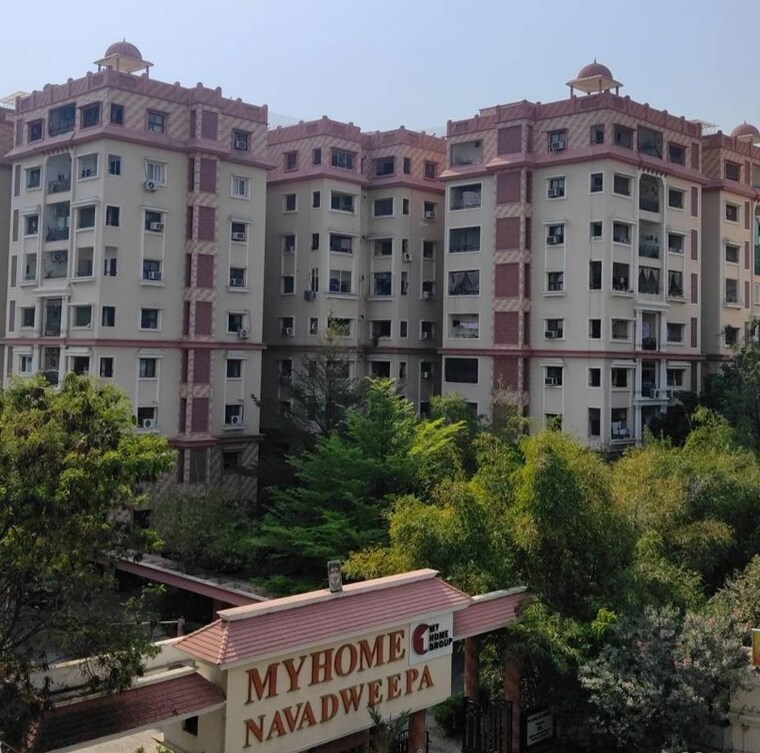 Exterior View, my-home-navadweepa 3 Bedroom 1982 Sq.Ft. Apartment In Madhapur Hyderabad 10060543