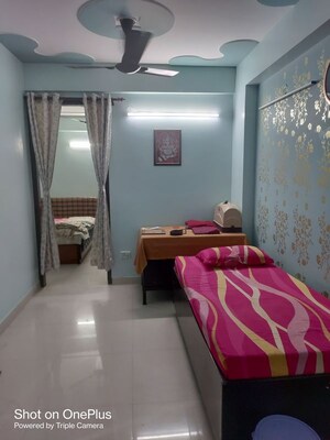 Living Room in 1 BHK Builder Floor at Dwarka Mor – for Rent