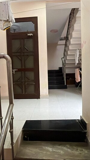 Staircase in 4 BHK Independent House at Adil Nagar – for Sale