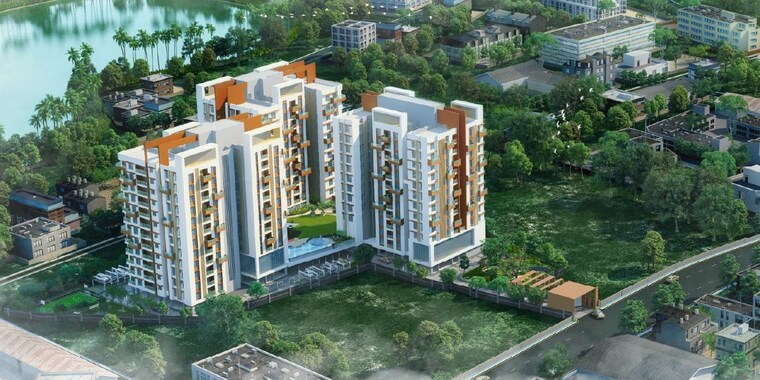 Exterior View, merlin-elements 3 Bedroom 974 Sq.Ft. Apartment In Alipore Kolkata 10060556