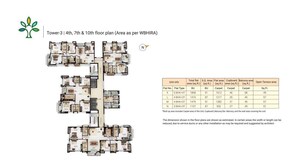 Master Plan in 3 BHK Apartment at Merlin Elements, Alipore – for Sale