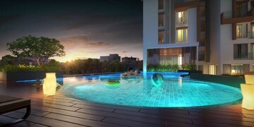 Swimming Pool in 4 BHK Apartment at Merlin Elements, Alipore – for Sale