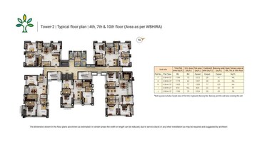 Master Plan in 4 BHK Apartment at Merlin Elements, Alipore – for Sale