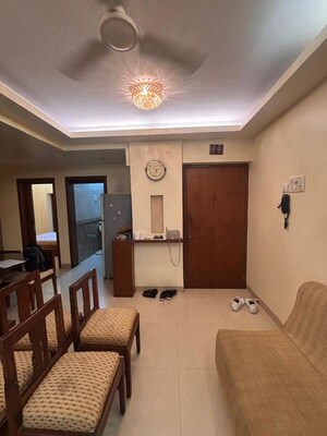 Living Room in 2 BHK Apartment at Mount Marry Apartments, Bandra West – for Rent