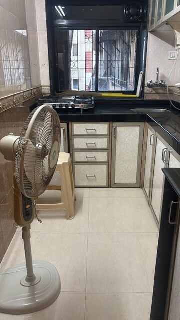 Kitchen in 2 BHK Apartment at Mount Marry Apartments, Bandra West – for Rent
