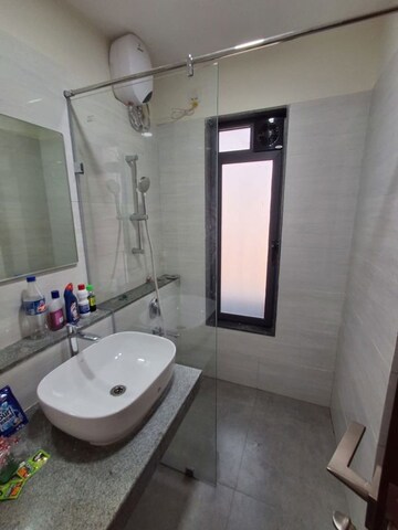 Bathroom in 2 BHK Apartment at Dynamix Divum, Malad East – for Rent