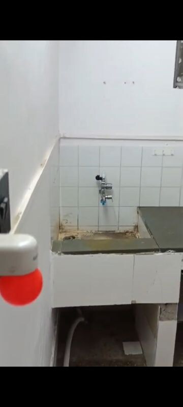 Bathroom in 1 BHK Apartment at GBS Teachers Colony, Andheri West – for Rent