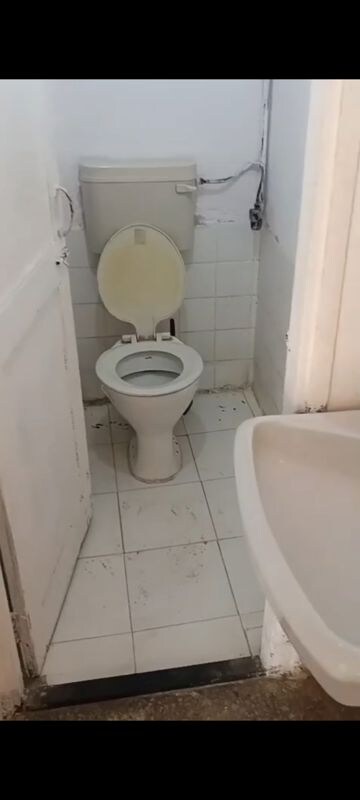 Bathroom in 1 BHK Apartment at GBS Teachers Colony, Andheri West – for Rent