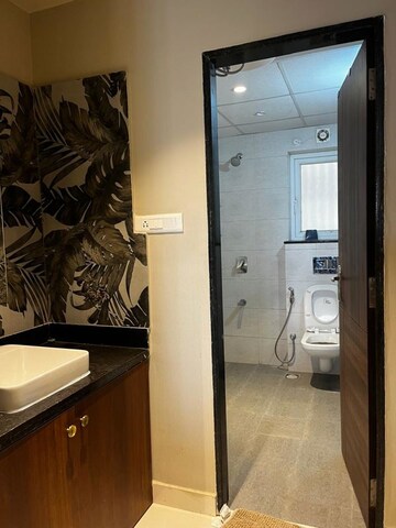 Bathroom in 3 BHK Apartment at My Home Tarkshya, Kokapet – for Rent