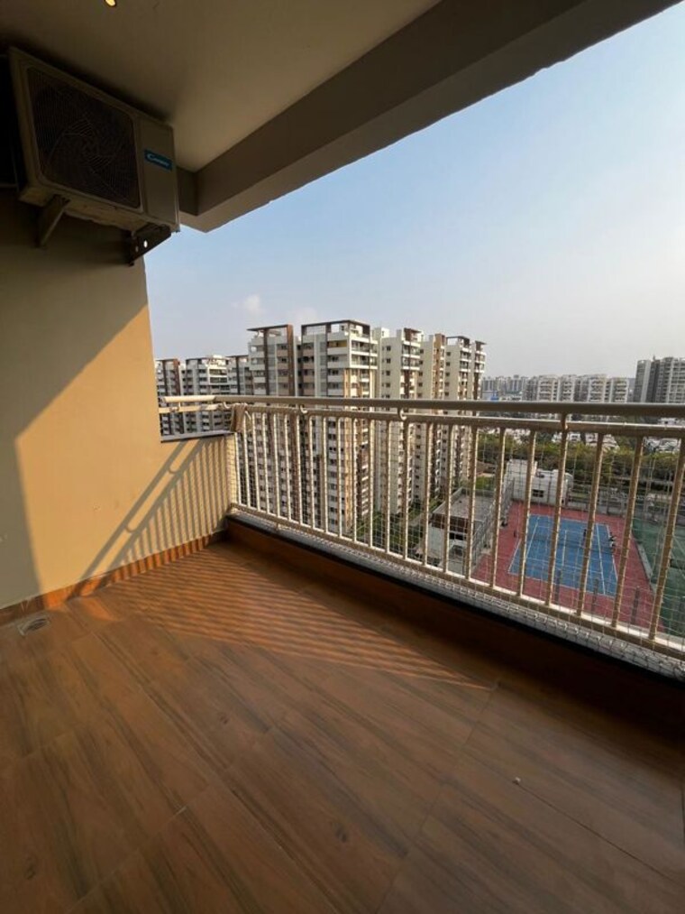 Balcony, my-home-tarkshya 3 Bedroom 1957 Sq.Ft. Apartment In Kokapet Hyderabad 10060648