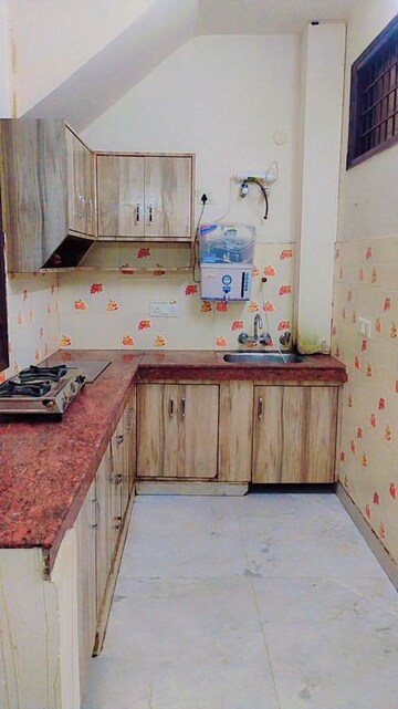 Kitchen in 2 BHK Builder Floor at RWA Residential Society Sector 46, Sector 46 – for Rent