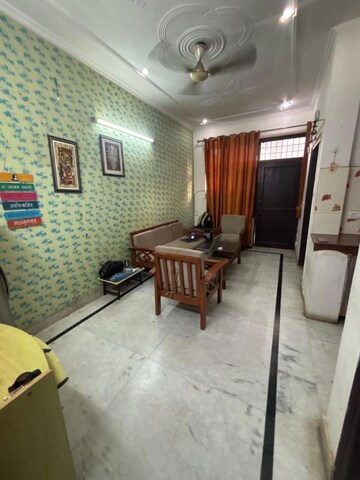 Living Room in 2 BHK Builder Floor at RWA Residential Society Sector 46, Sector 46 – for Rent