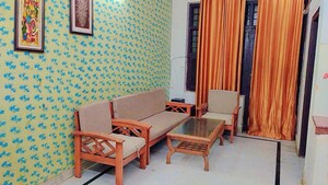 Living Room in 2 BHK Builder Floor at RWA Residential Society Sector 46, Sector 46 – for Rent