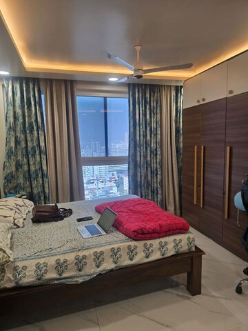 Bedroom in 4 BHK Penthouse at Nahar F Residences, Balewadi – for Rent