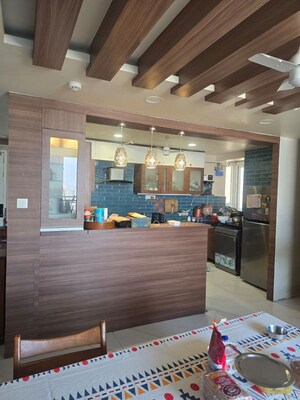 Bedroom in 4 BHK Penthouse at Nahar F Residences, Balewadi – for Rent