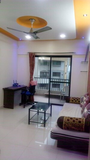 Living Room in 1 BHK Apartment at Magarpatta Annex, Hadapsar – for Rent