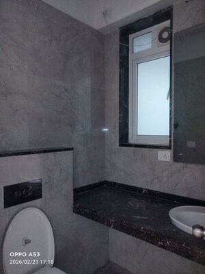 Bathroom in 2 BHK Apartment at LnT Realty Crescent Bay, Parel – for Rent