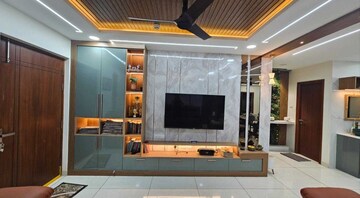 Living Room in 4 BHK Apartment at Aparna Sarovar Zenith, Nallagandla – for Sale