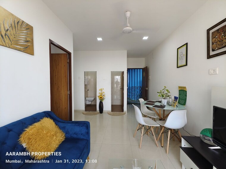 Living Room, mohid-mahakali-hills 1 Bedroom 325 Sq.Ft. Apartment In Andheri East Mumbai 10060838