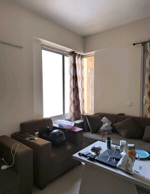 Living Room in 1 BHK Apartment at Wave Dream Homes, Wave City – for Rent