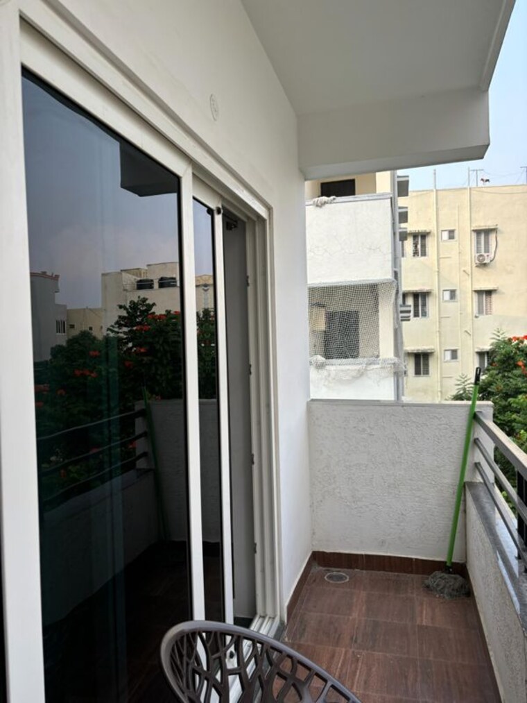 Balcony, madhapur 2 Bedroom 1200 Sq.Ft. Builder Floor In Madhapur Hyderabad 10060901