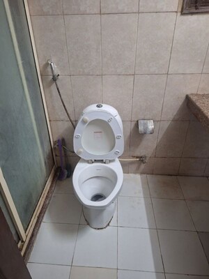 Bathroom in 4 BHK Apartment at Aditya Palm Court, Vip Road – for Rent