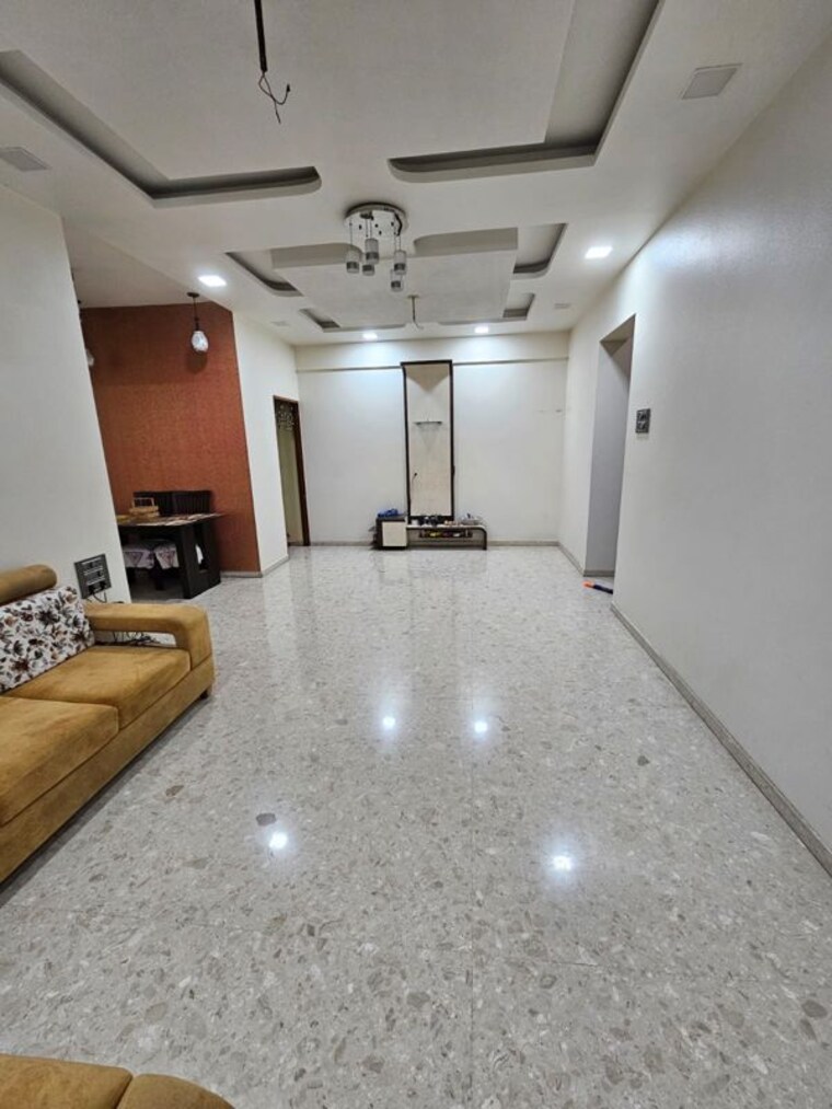 Living Room, ashar-residency 3 Bedroom 1200 Sq.Ft. Apartment In Pokhran Road No Two Thane 10060962